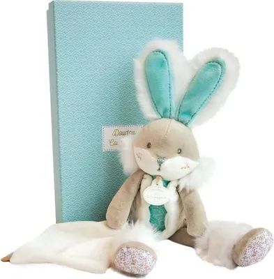 Produktbild von DOUDOU ET COMPAGNIE Zuckerhase - Schmusetuch Puppe Mandel - DC3487