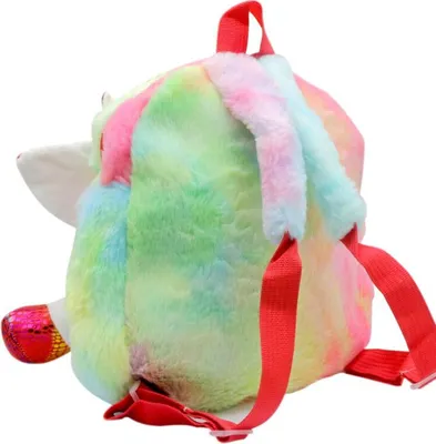 Produktbild von Plüsch Rucksack Einhorn 31x25 cm