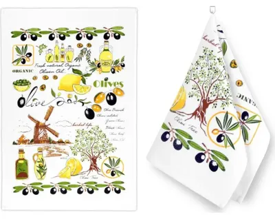 Immagine prodotto di Asciugamani da cucina - set di 2 - 40x60 cm - Giallo,Verde