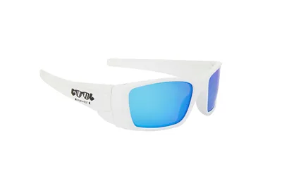 Produktbild von Sonnenbrille Impact herren rechteckig kat. 3. weiß