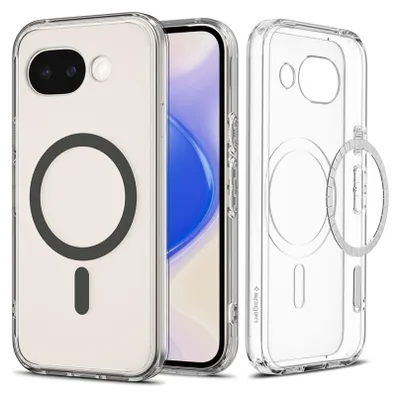 Image de Spigen Ultra Hybrid (Mag Fit), coque, Google, Pixel 10a, 16 cm (6,3"), transparent, graphite