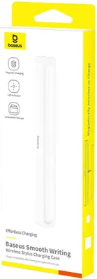 Productafbeelding van Baseus oplaadcase voor stylus, Smooth Writing, met kabel, Baseus Simple USB-C, 3A, 30 cm - Wit