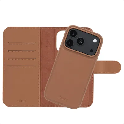 Image de Accezz SH00099898, Étui, Apple, Apple iPhone 17 Pro/Apple iPhone 18 Pro, 16 cm (6,3 pouces), Marron