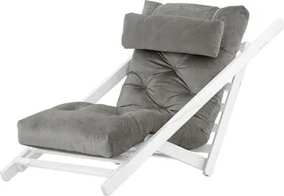 Produktbild von Sessel Nappa mit verstellbarer Rückenlehne-Velluto 17-white