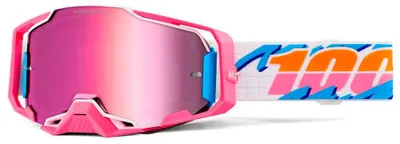Imagen del producto de Gafas de motocross Armega Offroad, color rosa. Talla única