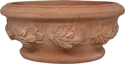 Productafbeelding van Famanu terracotta pot voor vetplanten - 40 x 20 x 40 cm, geschikt voor binnen- en buitengebruik