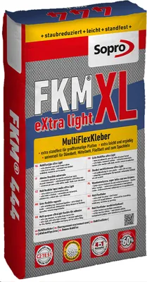 Produktbild von SOPRO FKM XL Multiflexkleber extra Light, 15 Kg