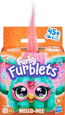 Obrázok produktu pre Furby F88945X2, Kreslená postavička, 6 rok / roky, Interaktívne, LR44, Vrátane batérií