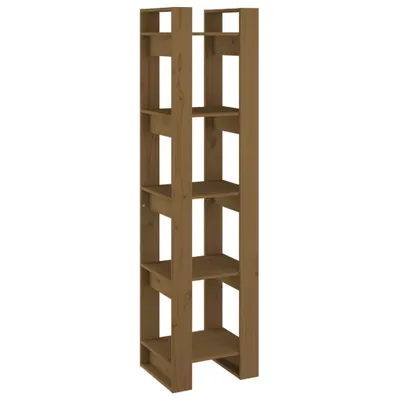 Immagine prodotto di Scaffale/divisorio per ambienti marrone miele 41x35x160cm in legno di pino massiccio