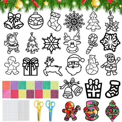 Productafbeelding van Kerstknutselset voor Kinderen, 114 Stuks