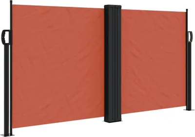 Produktbild von vidaXL Seitenmarkise Ausziehbar Terrakottarot 120x600 cm