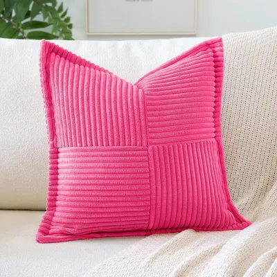 Produktbild von Kissenbezug aus Cord, 45 x 45 cm, rosa