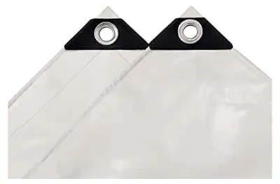 Produktbild von Abdeckplane für Haus und Garten 650 g/m² 4 x 5 m in Weiß