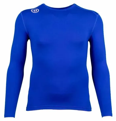 Produktbild von Warrior Comp Junior Langarm-t-shirt Blau 12-13 Years Junge Blau 12-13 Years