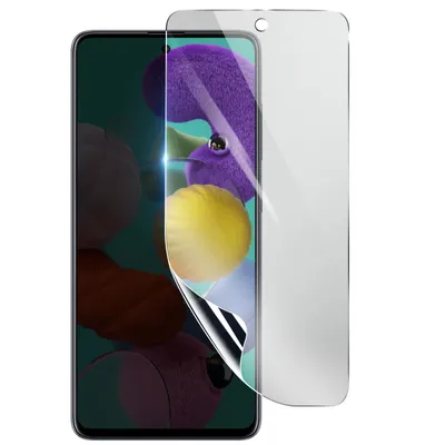 Obrázek produktu pro 3mk, hydrogelová ochrana displeje odolná proti nárazům a poškrábání pro Samsung Galaxy A51, průhledná