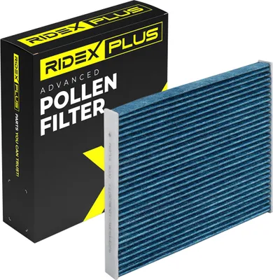 Produktbild von RIDEX PLUS 424I0628P Innenraumfilter Pollenfilter für MINI Schrägheck (R50, R53) Aktivkohle