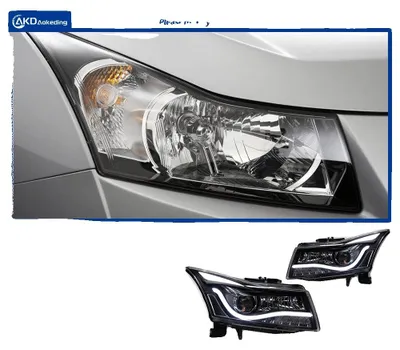 Obrázek produktu pro LED světlomety, kompatibilní s modelem Cruze 2009–2014, LED technologie, bi-xenonové osvětlení, xenonové světlomety