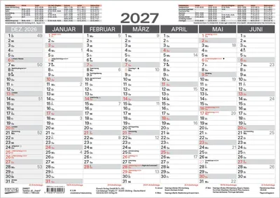 Immagine prodotto di Calendario da tavolo A5 "Stabil" 2027