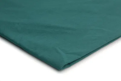 Produktbild von Ramie-Baumwollstoff, Dunkles Meeresgrün, 50 x 150 cm