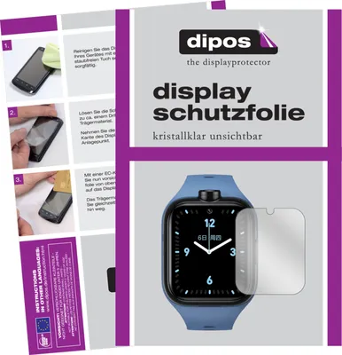Obrázek produktu pro 6x ochranná fólie pro Xiaomi Mi Kids Watch 4 Pro clear Screen Protector Film Ochrana displeje dipos