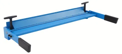 Zdjęcie produktu dla Maszyna do gięcia metalu, ręczna - Wygiarka metalu - Wygiarka blach - Maszyna do gięcia - Zaginarka metalowa - Niebieska