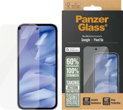 Immagine prodotto di PanzerGlass ® Screen Protector Google Pixel 9a | Ultra-Wide Fit