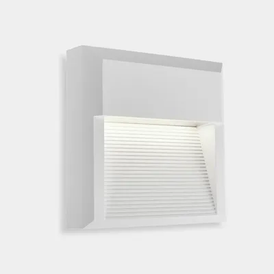 Produktbild von LEDS C4 Kossel Wandleuchte - 7 W, Neutralweiß, 295 lm, IP66, Weiß