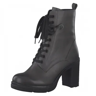 Produktbild von MARCO TOZZI Damen Stiefelette Kettendetail gepolsterte Innensohle 2-25240-29, Größe:39 EU, Farbe:Grau