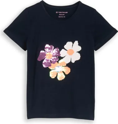Produktbild von T-Shirt mit Wendepailletten