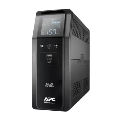 Image de APC Back UPS Pro BR 1600VA, Sinewave,8 Outlets, AVR, LCD interface