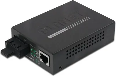 Obrázok produktu pre PLANET GT-802S, 1000 Mbit/s, 1000Base-T, 1000Base-LX, IEEE 802.3, IEEE 802.3ab, IEEE 802.3u, IEEE 802.3z, Gigabit Ethernet, 10,100,1000 Mbit/s