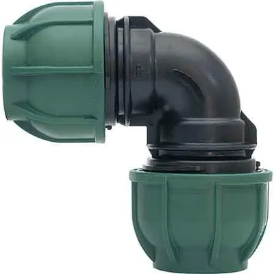 Obrázok produktu pre 90° koleno na zovretie, Ø 25x25 mm – 10 PN