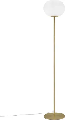 Produktbild von Alton Stehlampe Ø 28 cm Leselampe Messing / Weiß