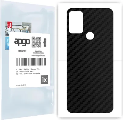 Produktbild von apgo Rückseite Schutzfolie für Motorola G50 5G -  Hinten Schutzfolie Carbon, Rückseite Folie schützt vor Kratzern und Fingerabdrücken