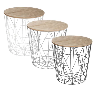 Produktbild von Atmosphera Kumi Jj3367 Couchtisch Weiß Weiß One Size