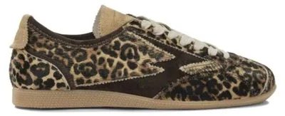 Imagen del producto de Zapatillas MOACONCEPT de cuero para mujer, color marrón, talla 37