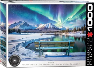 Produktbild von 1000 Teile Puzzle - Yukon Northern Lights