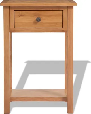 Obrázek produktu pro vidaXL Konzolový stolek 50x32x75 cm Dubový masiv