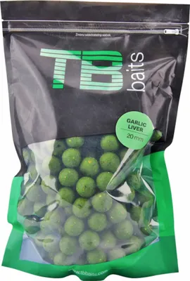 Zdjęcie produktu dla TB Baits Tomas Blazek - Boilie Garlic Liver 24mm 1kg - kulki proteinowe