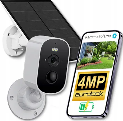 Zdjęcie produktu dla 4Mpx Bezprzewodowa Kamera Ip Z Detekcją Sylwetkową, Ip66, Micro Sd