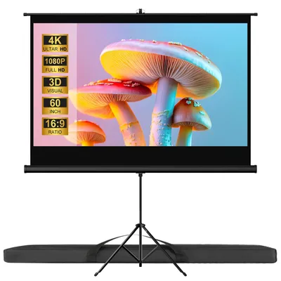 Productafbeelding van Projectiescherm Statiefmontage - 60 Inch - 16:9 Beeldverhouding - Mat Stof