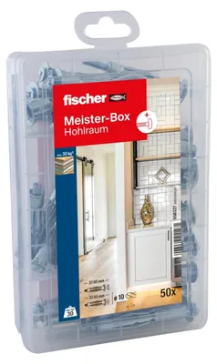 Immagine prodotto di fischer 558327 fischer Meister-Box Hohlraum 558327 Hohlraumdübel Ø 5 mm, 50 St.