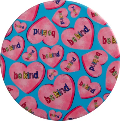 Produktbild von Maxwell & Williams Untersetzer Be Kind - Hearts, Getränkeuntersetzer, Keramik, Türkis, 10 cm, DU0372