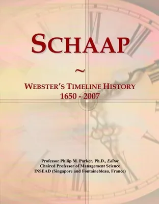 Produktbild von Boek Schaap: Webster's Zeitleiste der Geschichte, 1650 - 2007