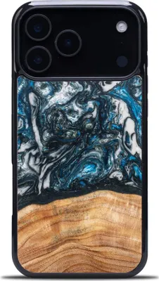 Produktbild von Holzhülle für iPhone 17 Pro Max, Bewood Unique Planets Erde