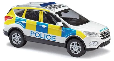 Produktbild von Busch Modellfahrzeug Ford Kuga Police, Fertigmodell im Maßstab 1:87, Sammlermodell