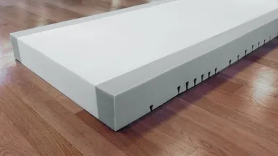 Produktbild von Burmeier Comfort-fit Pflegebettmatratze, Matratze, Pflegebett, Maße:90 x 200 x 14 cm