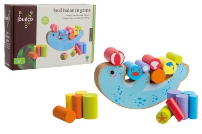 Produktbild von Jouéco® Balancierspiel mit Holzsiegel