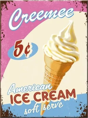 Produktbild von Nostalgic-Art - Magnet 6 x 8 cm - USA - Ice Cream