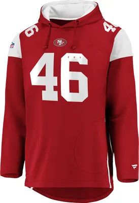 Produktbild von NFL San Francisco 49ers #46 Hoody hooded Jersey Sweater Kaputzenpullover Franchise Overhead (S)
